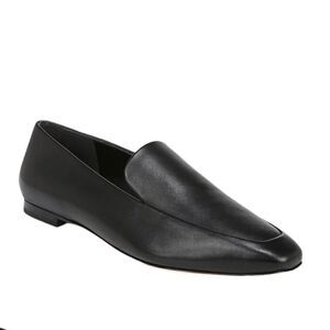 Vince Brette Black Leather Loafer Size 9.5